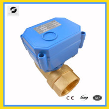 Motorized garden irrigation water valve with timer brass dn20 12v CR01